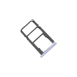 Υποδοχή κάρτας Dual Sim / Dual Sim Tray για Realme C31 Light Silver