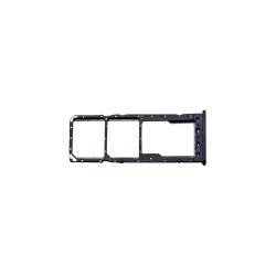 Υποδοχή κάρτας Dual Sim / Dual Sim Tray για Samsung Galaxy A02 SM-A022F Black