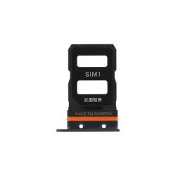 Υποδοχή κάρτας Dual Sim / Dual Sim Tray για Xiaomi 12 2201123G / 12X 2112123AG Gray