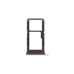 Υποδοχή κάρτας Dual Sim / Dual Sim Tray για Honor 70 Lite Silver 