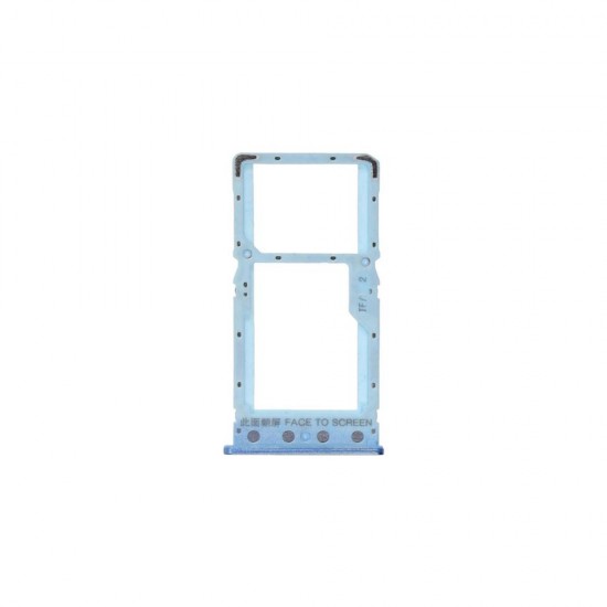 Υποδοχή κάρτας SIM και SD Tray για Xiaomi Redmi 6 / 6A Dual Sim Μπλε Υποδοχή κάρτας SIM και SD Tray για Xiaomi Redmi 6 / 6A Dual Sim Μπλε
