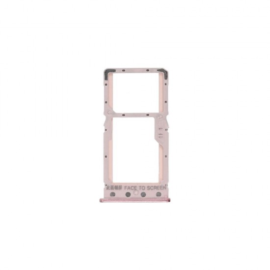 Υποδοχή κάρτας SIM και SD Tray για Xiaomi Redmi 6 / 6A Dual Sim Ροζ Υποδοχή κάρτας SIM και SD Tray για Xiaomi Redmi 6 / 6A Dual Sim Ροζ