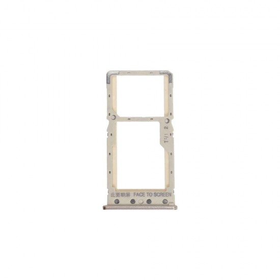 Υποδοχή κάρτας SIM και SD Tray για Xiaomi Redmi 6 / 6A Dual Sim Χρυσό Υποδοχή κάρτας SIM και SD Tray για Xiaomi Redmi 6 / 6A Dual Sim Χρυσό