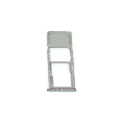 Υποδοχή κάρτας SIM και SD Tray για Samsung Galaxy A70 A705 Λευκό