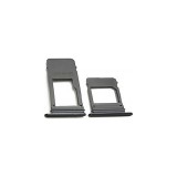 Υποδοχή κάρτας SIM και SD Tray για Samsung Galaxy A8 2018 A530F Μαύρο