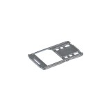 Υποδοχή κάρτας Single SIM Tray για Sony M5 Ασημί