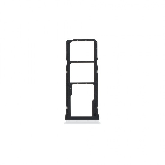 Υποδοχή κάρτας Dual Sim και SD Card / Dual Sim Tray and SD Card για Samsung Galaxy A02s A025 White Υποδοχή κάρτας Dual Sim και SD Card / Dual Sim Tray and SD Card για Samsung Galaxy A02s A025 White