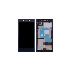 Οθόνη LCD και Μηχανισμός Αφης Με Πλαίσιο Για Sony X Compact F5321 Μαύρο