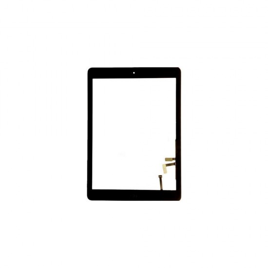 Ανταλλακτικά-Μηχανισμός Αφής Apple iPad Air (Με Αυτοκόλλητο Και Home Button) Μαύρο