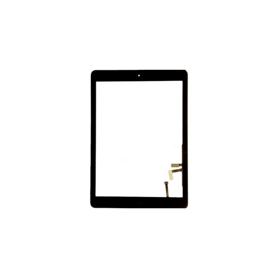 Κωδικός: TAB004 Ανταλλακτικά-Μηχανισμός Αφής Apple iPad Air (Με Αυτοκόλλητο Και Home Button) Μαύρο