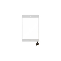 Μηχανισμός αφής Touch Screen με IC για iPad Mini / Mini 2 (Με Αυτοκόλλητο Και Home Button) A1432 / A1454 / A1455 / A1489 / A1490 / A1491 Λευκό