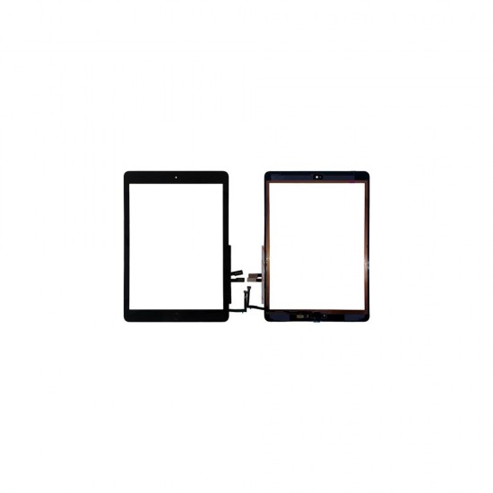 Ανταλλακτικά-Μηχανισμός Αφής Apple iPad 6 A1893 / A1954 (Με Αυτοκόλλητο Και Home Button) Μαύρο
