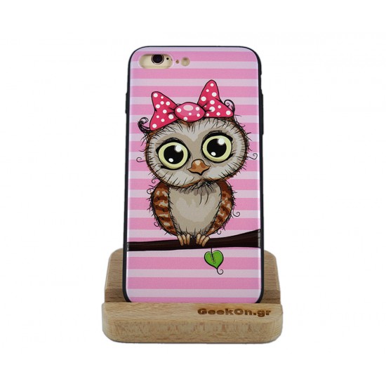 Κωδικός: CS004 Αξεσουάρ-Θήκη IKAKU iPhone 7/8 Plus Lady Owl