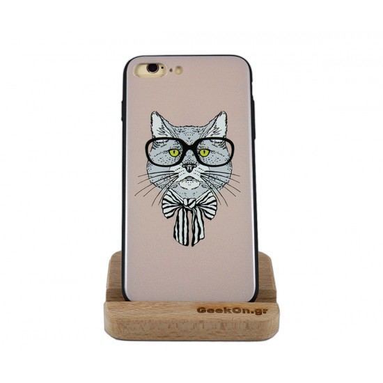 Αξεσουάρ-Θήκη IKAKU iPhone 7/8 Plus Royal Cat
