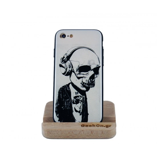 Κωδικός: CS015 Αξεσουάρ-Θήκη IKAKU iPhone 7/8 Skull DJ