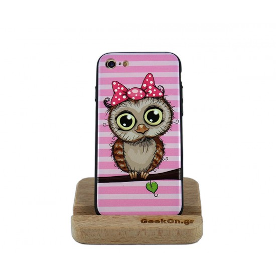 Κωδικός: CS020 Αξεσουάρ-Θήκη IKAKU iPhone 7/8 Lady Owl
