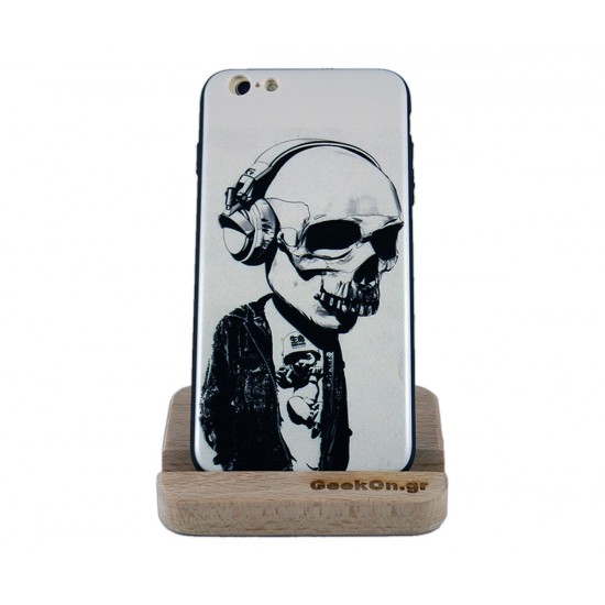 Κωδικός: CS039 Αξεσουάρ-Θήκη IKAKU iPhone 6/6S Plus Skull DJ