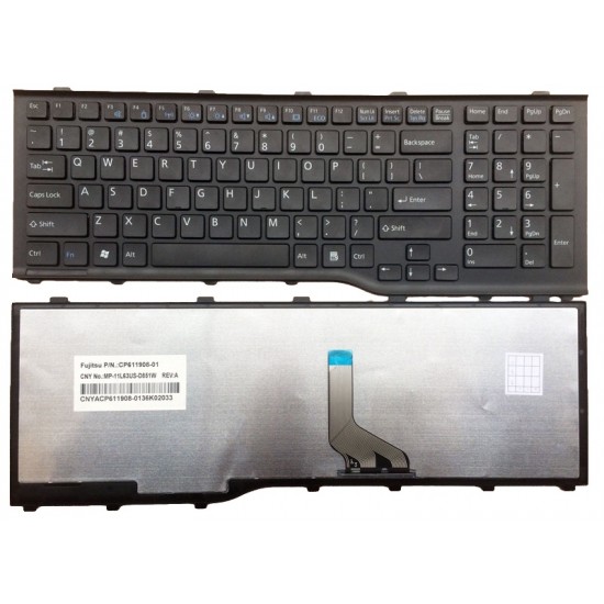 Κωδικός: KB049 Ανταλλακτικά-Πληκτρολόγιο Fujitsu Siemens Lifebook AH532 A532 N532 NH532