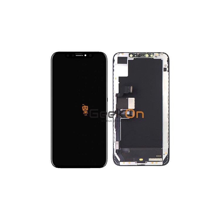 GX Hard OLED LCD Οθόνη με Μηχανισμό Αφής για Apple iPhone XS Max Μαύρο