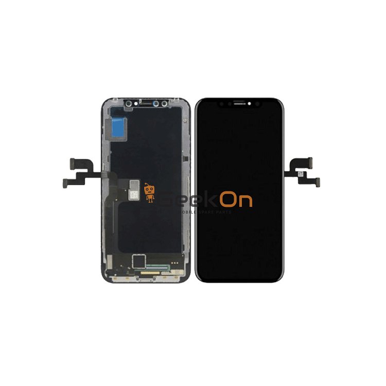 ZY Incell LCD Οθόνη και Μηχανισμός Αφής για iPhone X Μαύρη
