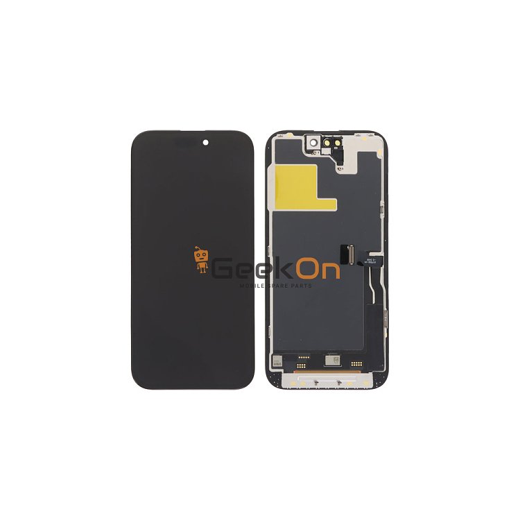 ZY INCELL Οθόνη LCD με Μηχανισμό Αφής για iPhone 14 Pro Μαύρο