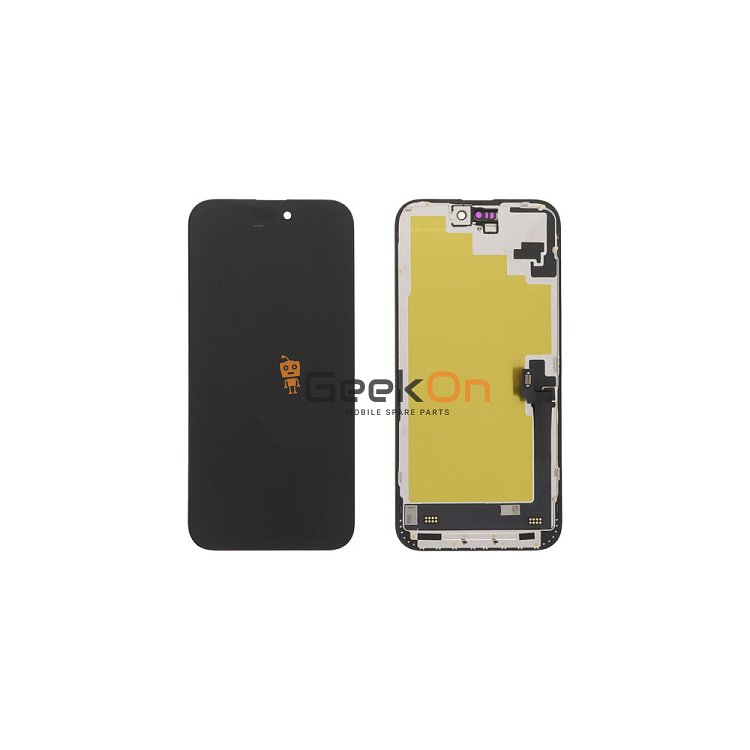 DD Soft OLED Οθόνη LCD και Μηχανισμός Αφής για iPhone 16 Plus Μαύρο