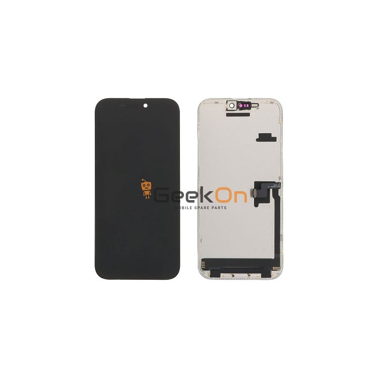 RJ SOFT OLED Οθόνη LCD με Μηχανισμό Αφής για iPhone 16 Pro Max Μαύρο