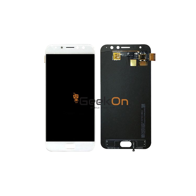 Οθόνη LCD και Μηχανισμός Αφης Με Πλαίσιο Για Asus ZD552KL ZenFone 4 Selfie Pro Λευκό