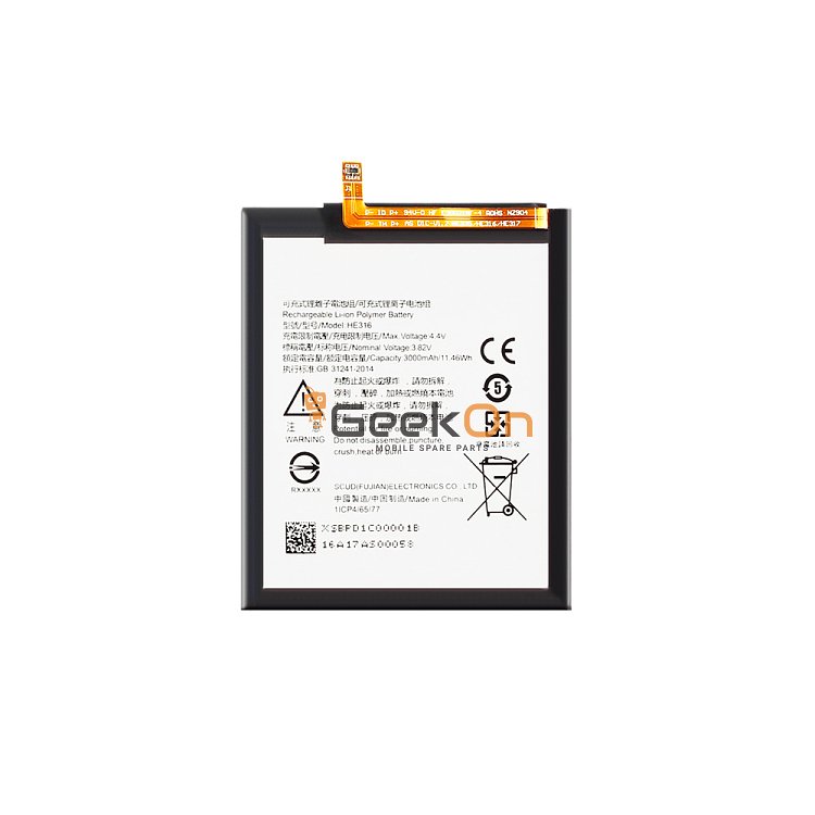 Μπαταρία Για Nokia HE316/HE317 Nokia 6 3000mAh