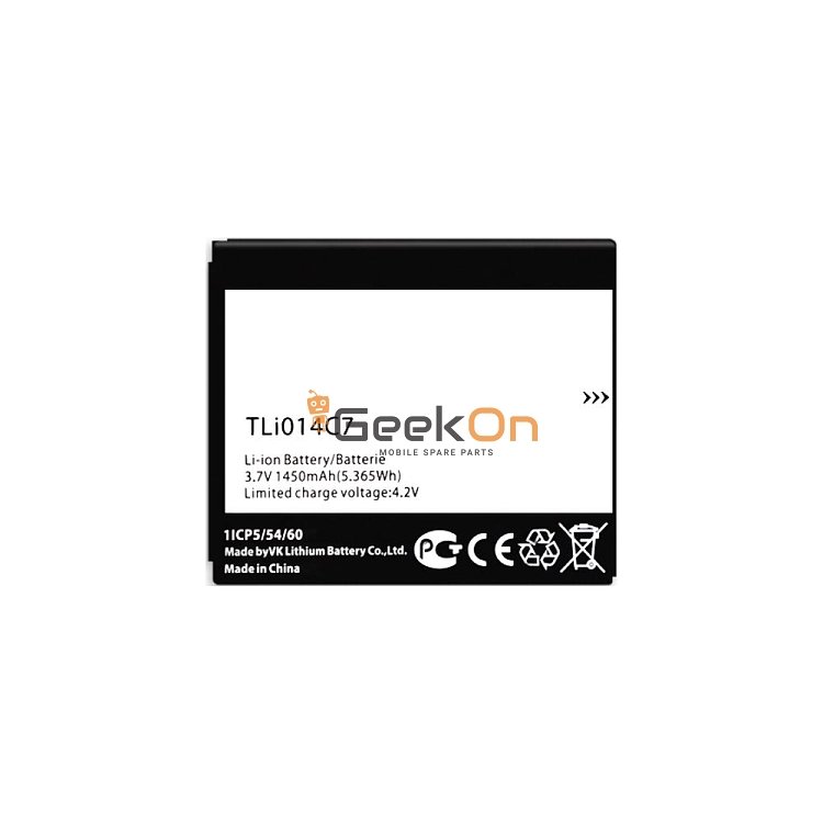 Μπαταρία Για Alcatel TLi014C7 Onetouch Pixi first 4024D 4024X 1450mAh