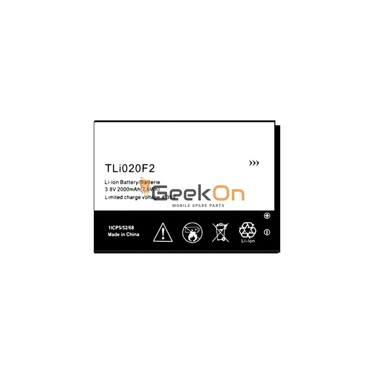 Μπαταρία Για Alcatel TLi020F2 7040T Fierce 2 / A564C Pop Icon 2000mAh