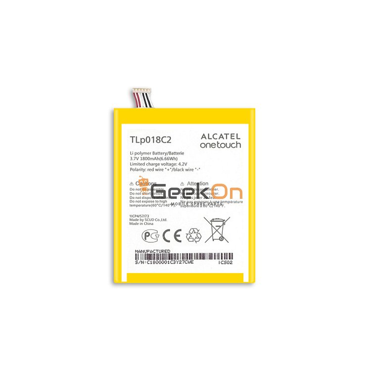 Μπαταρία Για Alcatel TLP018C2 OT6033 Idol Ultra 4.2V 1800mAh