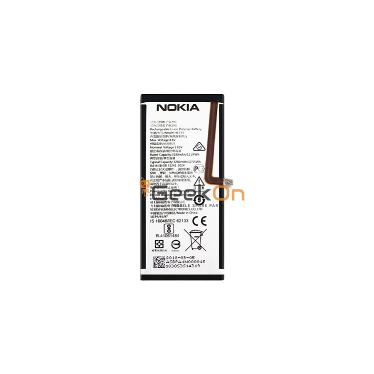 Μπαταρία Για Nokia HE333 Nokia 8 Sirocco 3260mAh