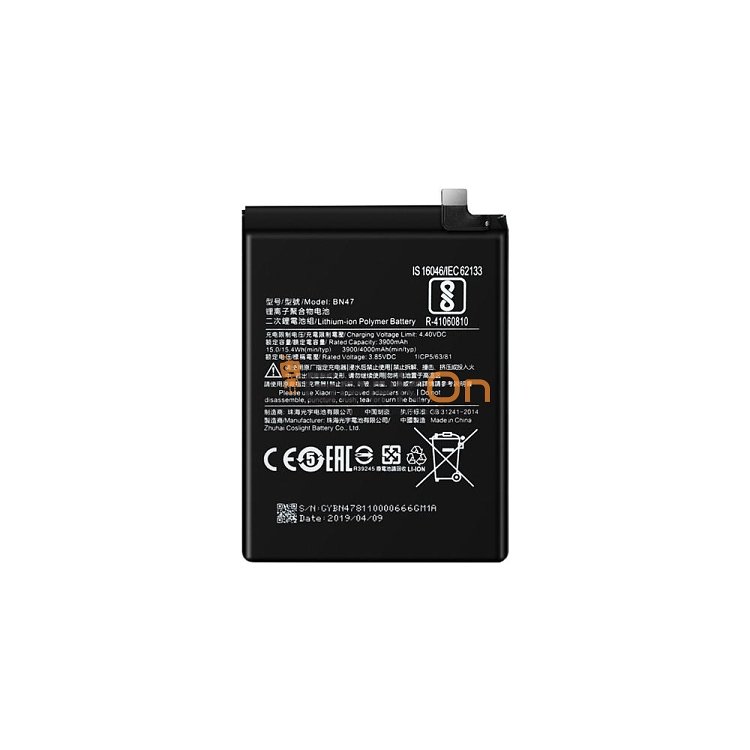 Μπαταρία για Xiaomi Redmi 6 Pro / Mi A2 Lite BN47 4000mAh