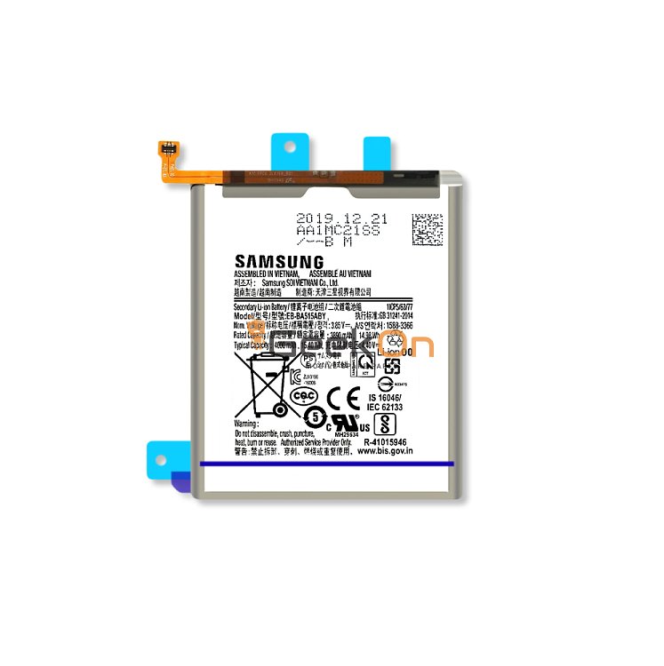 Γνήσια Μπαταρία Samsung EB-BA515ABY Για Samsung Galaxy A51 A515F 4000mAh GH82-21668A (Service Pack)