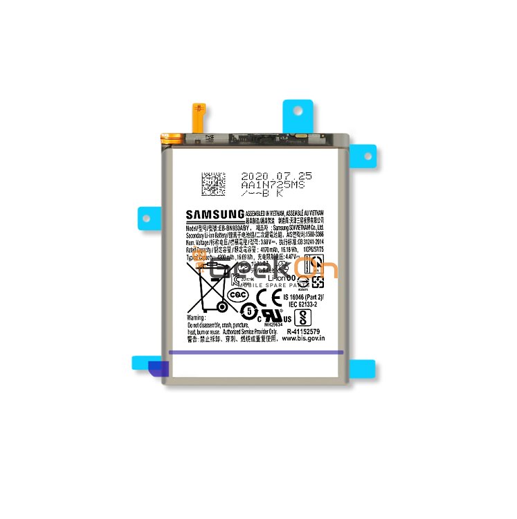 Γνήσια Μπαταρία Samsung EB-BN980ABY Για Galaxy Note 20  4G 5G N980 / N981 4300mAh GH82-23496A (Service Pack)