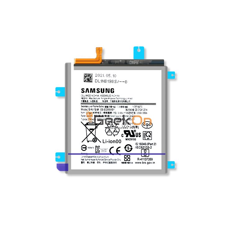 Γνήσια Μπαταρία Samsung EB-BG998ABY Για Galaxy S21 Ultra 5G G998 5000mAh GH82-24592A (Service Pack)