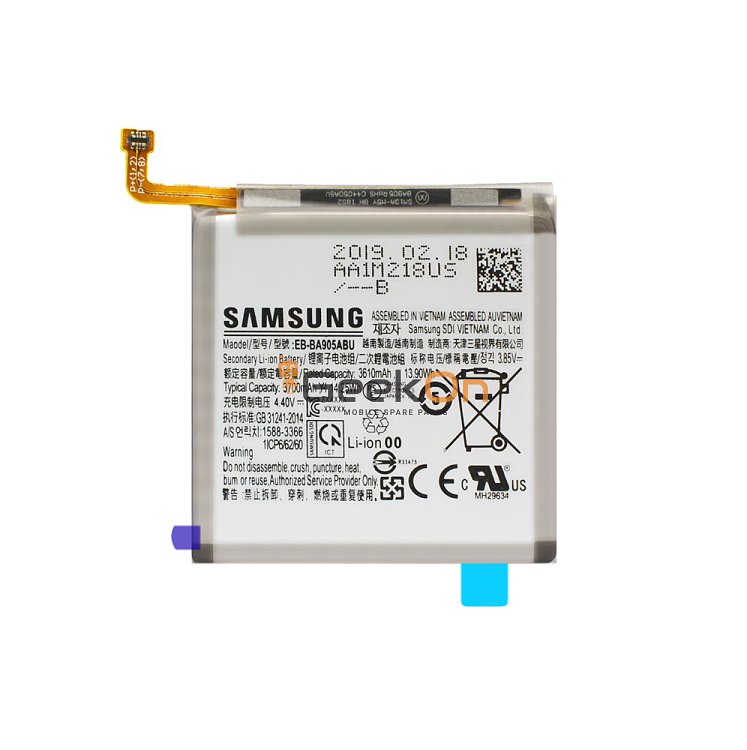 Γνήσια Μπαταρία Samsung EB-BA905ABU Για Galaxy A80 Α805 3700mAh GH82-20346A (Service Pack)