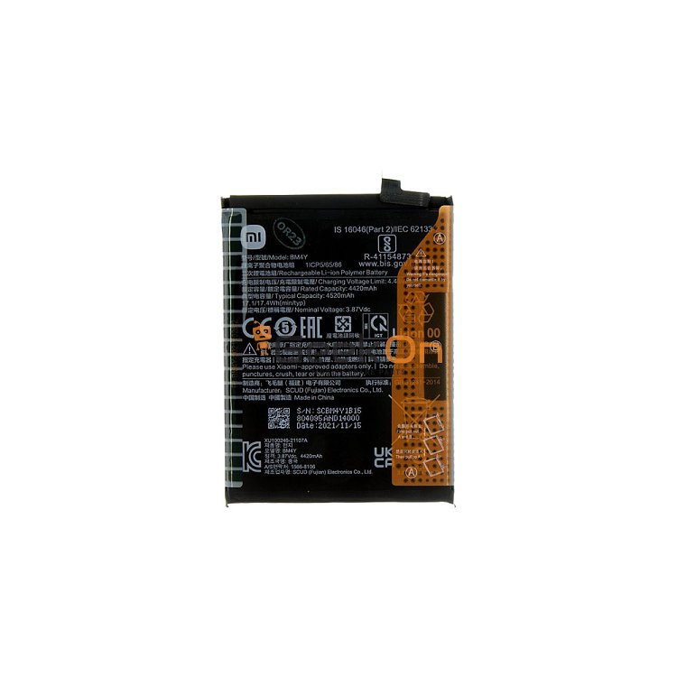 Γνήσια Μπαταρία BM4Y Για Xiaomi Poco F3 / Mi 11X Pro / Mi 11i 460200005B5S 4520mAh (Service Pack)