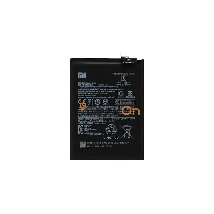 Γνήσια Μπαταρία BN59 Για Xiaomi Redmi Note 10 / Redmi Note 10S 46020000645Z 5000mAh (Service Pack)