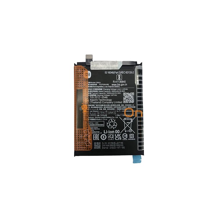 Γνήσια Μπαταρία BN5J Για Xiaomi Poco X5 5G / Redmi Note 12 5G 46020000F41Y 5000mAh (Service Pack)