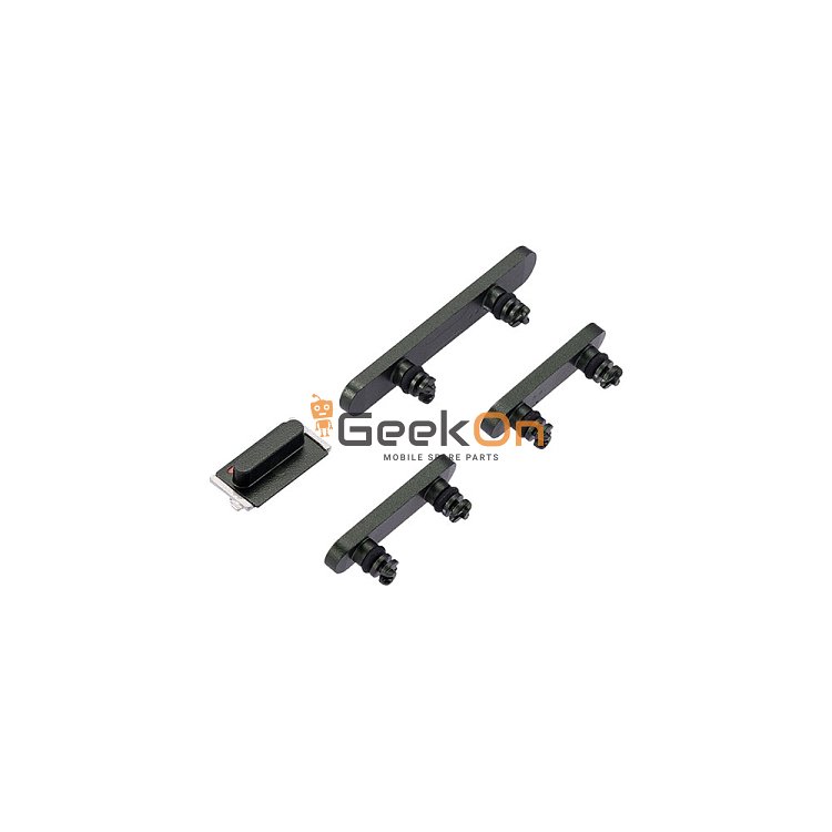 Κουμπιά Έντασης - Σίγασης &amp; Ενεργοποίησης / Volume - Silent &amp; On-Off Buttons για iPhone 13 / 13 Mini Green