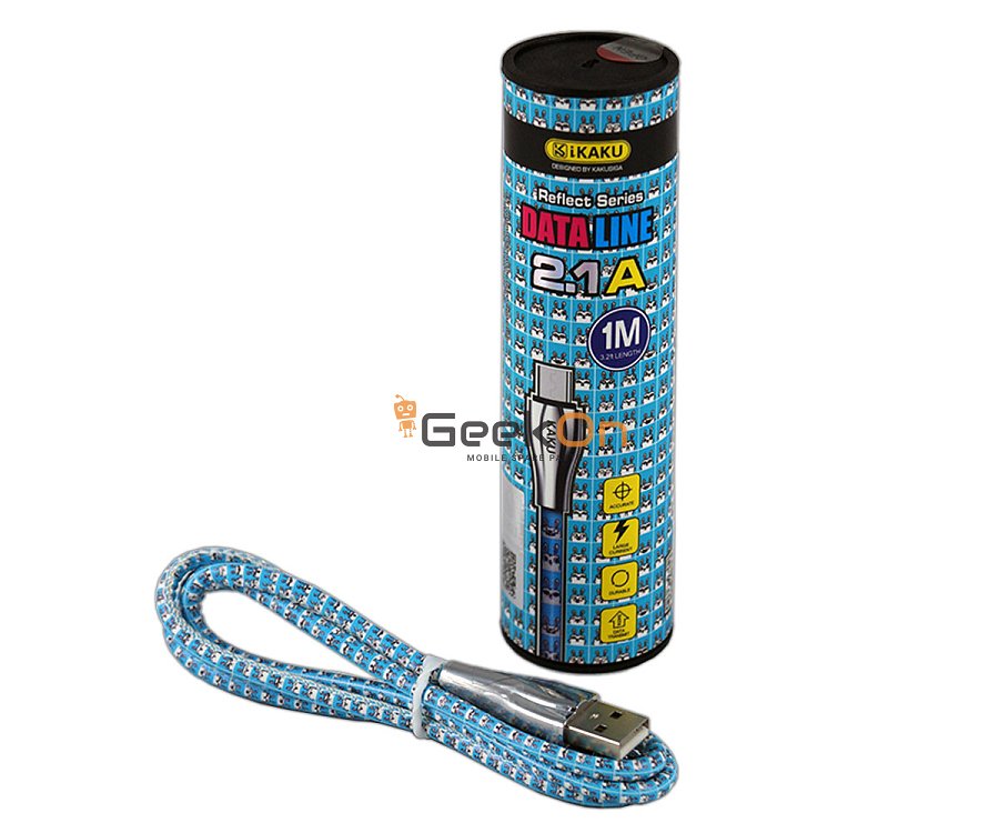 Καλώδιο lightning DATALINE Μπλε 1Μ