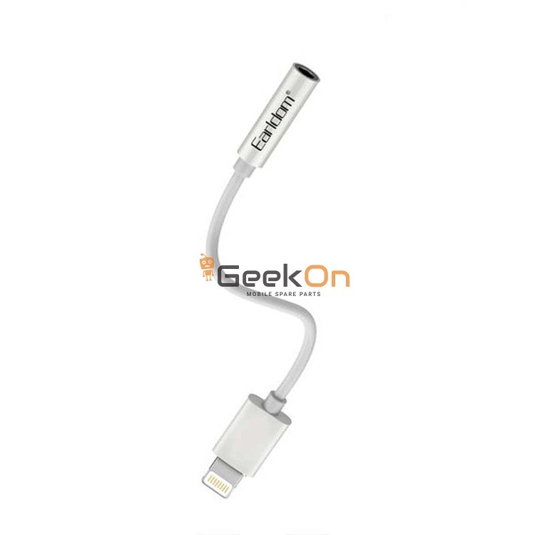 Earldom OT49 Αντάπτορας Lightning σε 3.5mm Λευκό