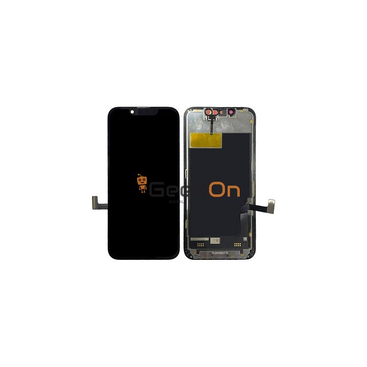 Γνήσια Οθόνη με Μηχανισμό Αφής / LCD with Touch Screen για iPhone 13 Pro Μαύρο (Service Pack) (CAN CALIBRATE ON IOS18)