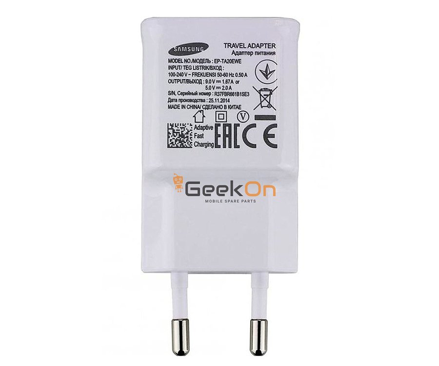 Φορτιστής adaptor Samsung EP-TA20EWE