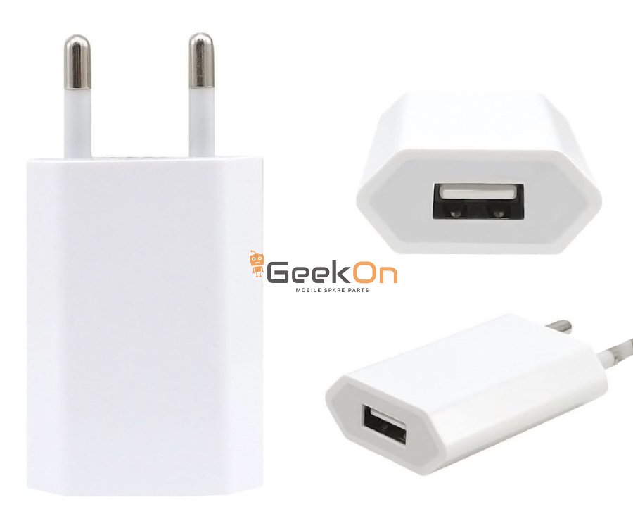 Φορτιστής adaptor Apple iPhone (Bulk).
