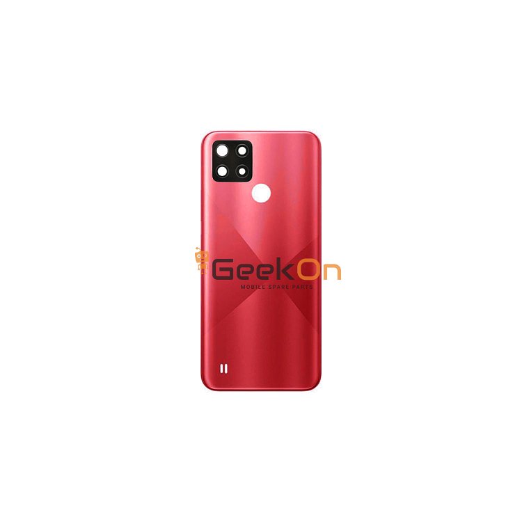 Πίσω Καπάκι / Back Cover για Realme C21Y Cross Red