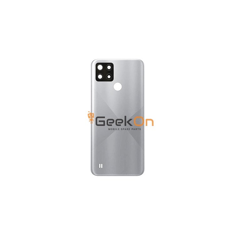 Πίσω Καπάκι / Back Cover για Realme C21Y Cross Silver