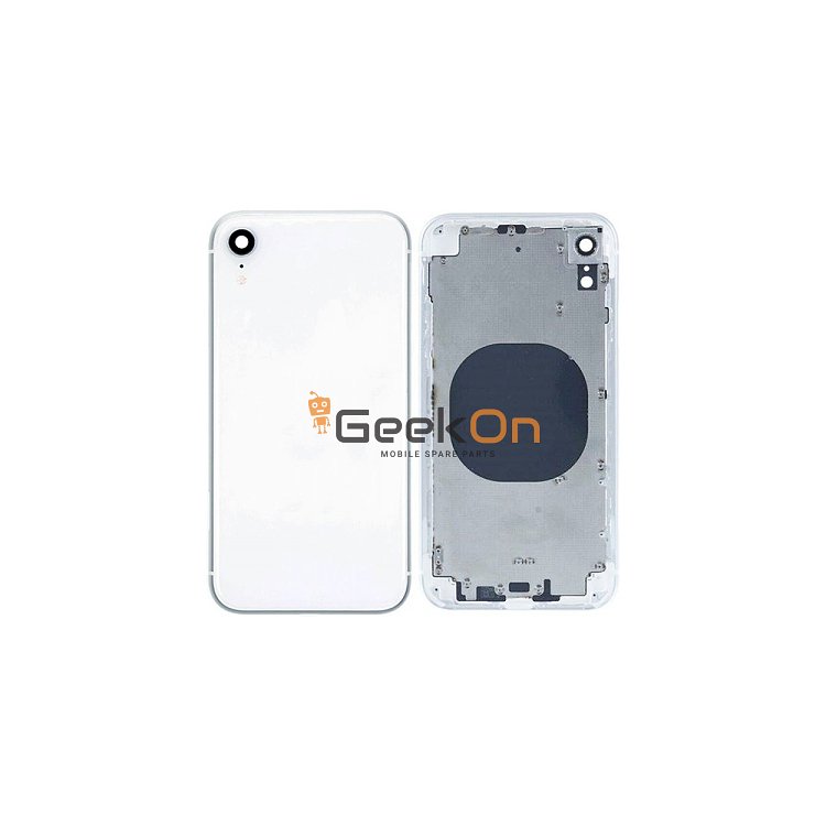 BACK HOUSING / ΠΙΣΩ ΚΑΠΑΚΙ ΓΙΑ APPLE IPHONE XR Λευκό